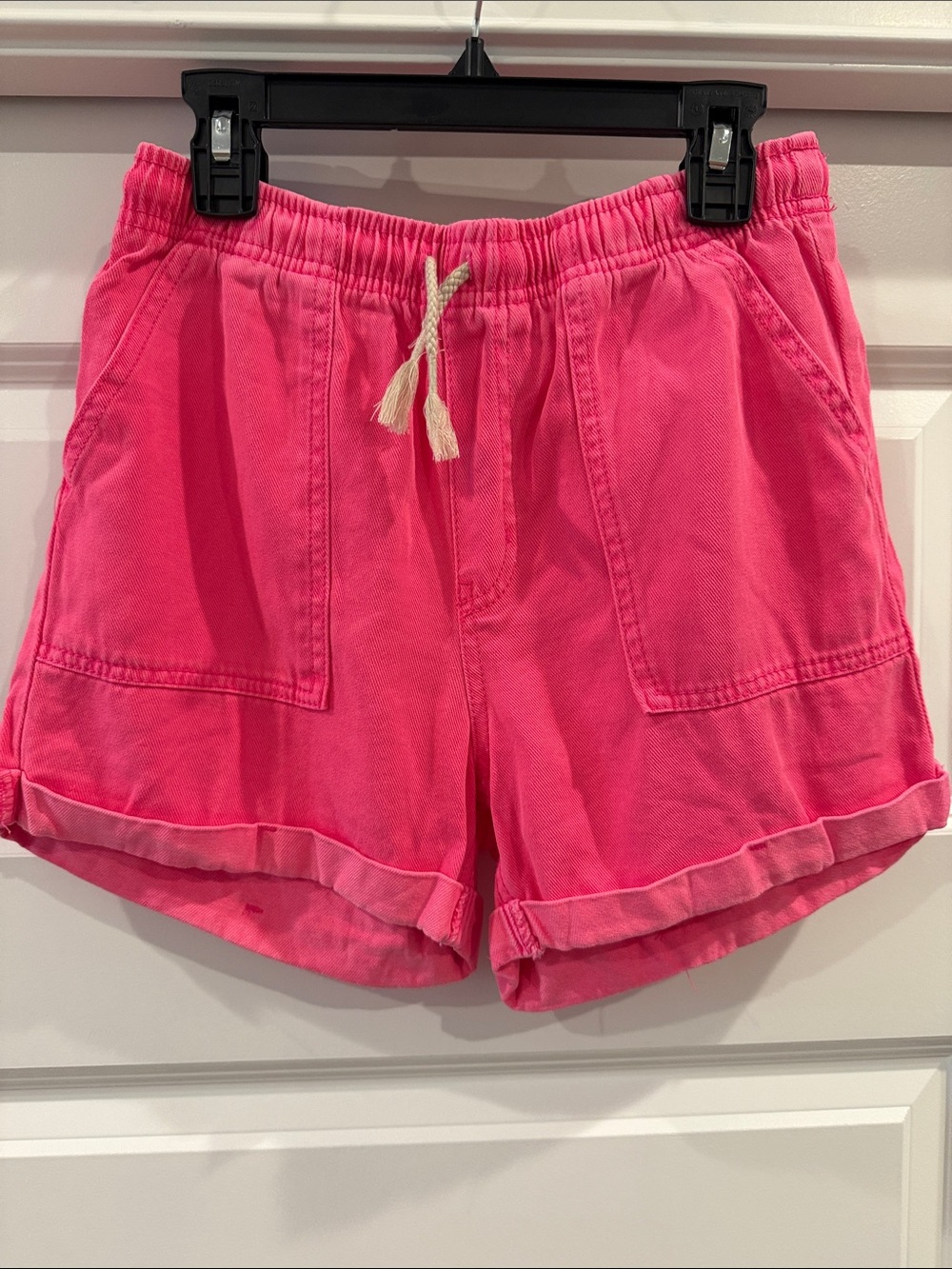 Cat & Jack Hot Pink Drawstring Casual Girls' Shorts